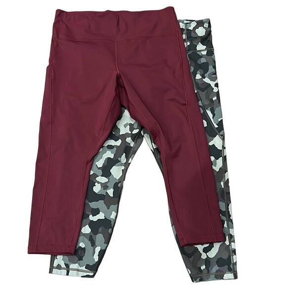 Athleta Women's 7/8 Tight Bundle of 2 Size 2X - Picture 1 of 11